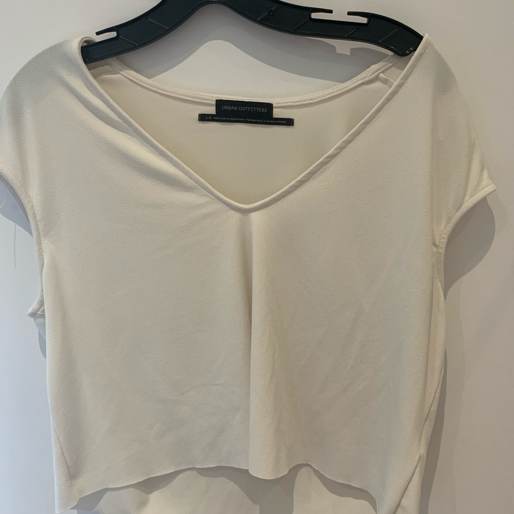 Urban Outfitters Ivory Crop top